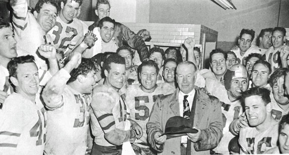1948 NFL Champion Eagles exult